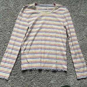 Madewell stripe long sleeve